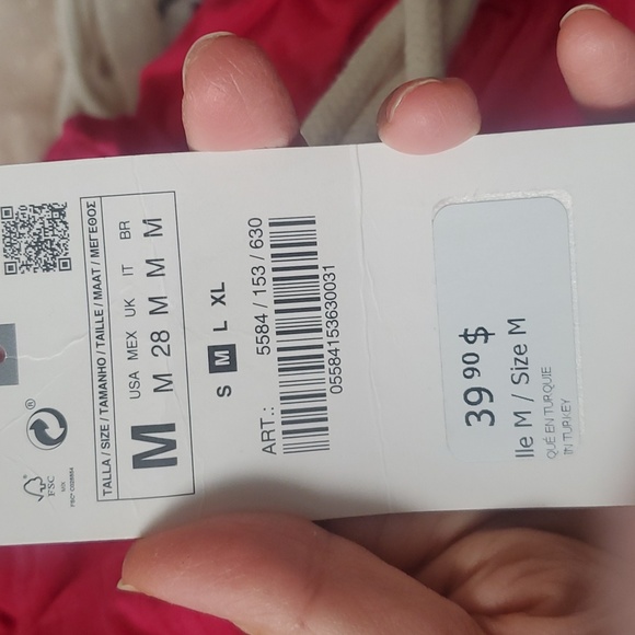 Zara Hot pink long dress - Picture 9 of 10